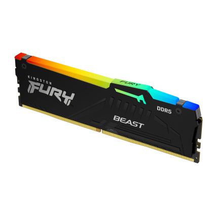 Kingston Fury Beast RGB DDR5 με Module 1x32GB και Ταχύτητα 5200 για Desktop KF552C40BBA-32 <span style="color: white; visibility:visible;">0740617328622</span>