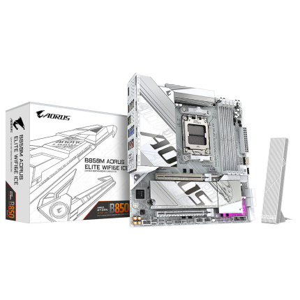 Gigabyte B850M Aorus Elite WIFI6E Ice Motherboard Micro ATX με AMD AM5 Socket <span style="color: white; visibility:visible;">4719331866082</span>