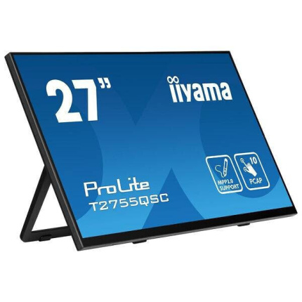 Iiyama Prolite IPS Touch Monitor 27" QHD 2560x1440 με Χρόνο Απόκρισης 5ms GTG <span style="color: white; visibility:visible;">4948570122981</span>