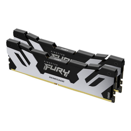 Kingston Fury Renegade RGB DDR5 96GB RAM με 2x48GB Modules και Ταχύτητα 6000 για Desktop KF560C32RSAK2-96 0740617338737