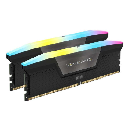 Corsair Vengeance RGB DDR5 64GB RAM με 2x32GB Modules και Ταχύτητα 6400 για Desktop CMH64GX5M2B6400C32 <span style="color: white; visibility:visible;">0840006664901</span>