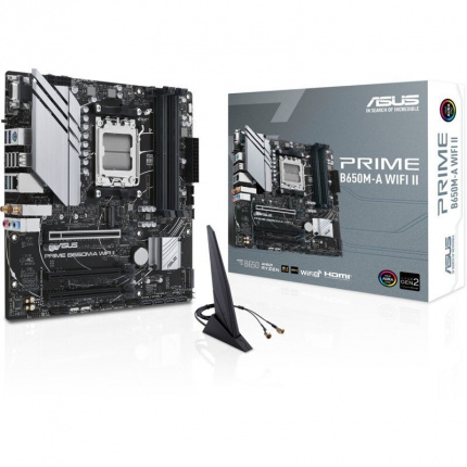 Asus Prime B650M-A WIFI II Motherboard Micro ATX με AMD AM5 Socket <span style="color: white; visibility:visible;">4711387034934</span>