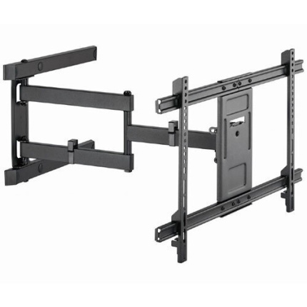Gembird WM-80ST-05 Βάση Τηλεόρασης Τοίχου με Βραχίονα έως 80" και 50kg Μαύρο <span style="color: white; visibility:visible;">8716309127806</span>