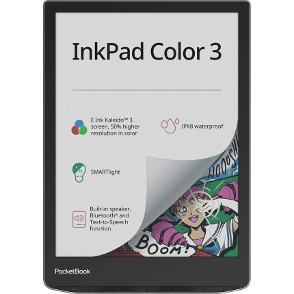 Pocketbook InkPad Color 3 με Οθόνη Αφής 7.8" (32GB) Μαύρο <span style="color: white; visibility:visible;">7640152093937</span>