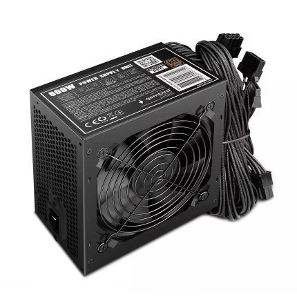 Gembird CCC-PSU80P-BBP-600 600W Μαύρο Τροφοδοτικό Υπολογιστή Full Wired <span style="color: white; visibility:visible;">8716309097819</span>