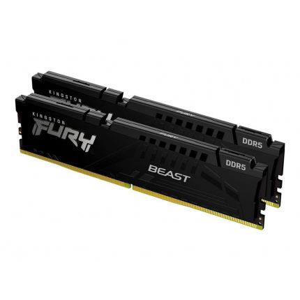 Kingston Fury Beast DDR5 64GB RAM με 2x32GB Modules και Ταχύτητα 6400 για Desktop KF564C32BBEK2-64 <span style="color: white; visibility:visible;">0740617342734</span>