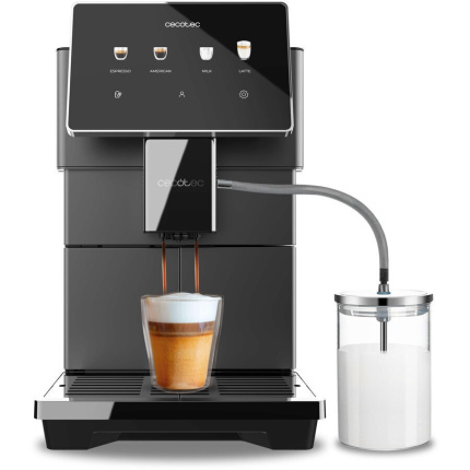 Cecotec Cremmaet Αυτόματη Μηχανή Espresso 1350W Πίεσης 19bar για Cappuccino Μαύρη <span style="color: white; visibility:visible;">8435484018234</span>