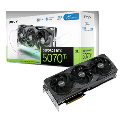 PNY GeForce RTX 5070 Ti 16GB GDDR7 OC Triple Fan Κάρτα Γραφικών VCG5070T16TFXPB1-O <span style="color: white; visibility:visible;">0751492794594,4718006457334</span>