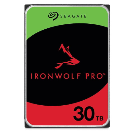 Seagate IronWolf Pro 30TB HDD Σκληρός Δίσκος 3.5" SATA III 7200rpm με 512MB Cache για NAS ST30000NT011 8719706435819