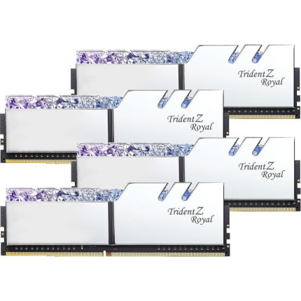 G.Skill Trident Z Royal DDR4 64GB RAM με 4x16GB Modules και Ταχύτητα 3200 για Desktop F4-3200C16Q-64GTRS <span style="color: white; visibility:visible;">4713294221957</span>