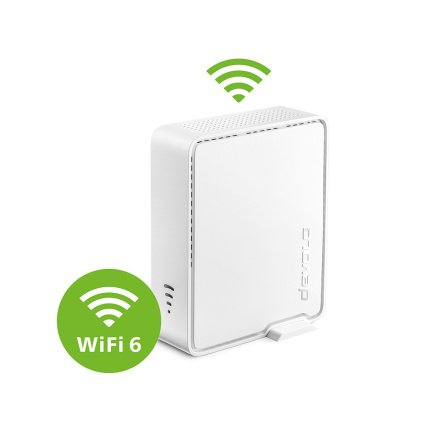 Devolo WiFi 6 Repeater 5400 Mesh WiFi Extender Dual Band (2.4 & 5GHz) 5400Mbps <span style="color: white; visibility:visible;">4250059689640</span>