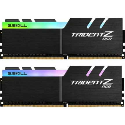 G.Skill Trident Z RGB DDR4 32GB RAM με 2x16GB Modules και Ταχύτητα 3200 για Desktop F4-3200C16D-32GTZR <span style="color: white; visibility:visible;">4719692015396</span>