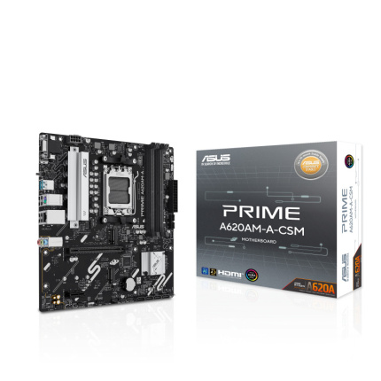 Asus Prime A620AM-A-CSM Motherboard Micro ATX με AMD AM5 Socket 90MB1MY0-M0EAYC <span style="color: white; visibility:visible;">4711636234405</span>