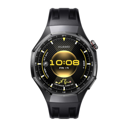 Huawei Watch GT 6 Pro Titanium 46mm Αδιάβροχο με Παλμογράφο (Black) <span style="color: white; visibility:visible;">6942103168185</span>