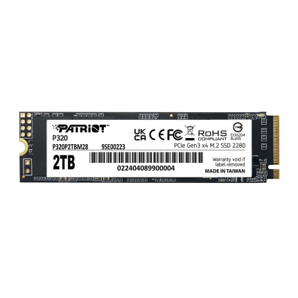 Patriot Viper P320 SSD 2TB M.2 NVMe PCI Express 4.0 P320P2TBM28 <span style="color: white; visibility:visible;">4711378427639</span>