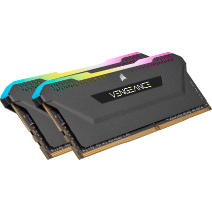 Corsair Vengeance RGB Pro SL DDR4 16GB RAM με 2x8GB Modules και Ταχύτητα 3200 για Desktop CMH16GX4M2E3200C16 <span style="color: white; visibility:visible;">0840006632009</span>
