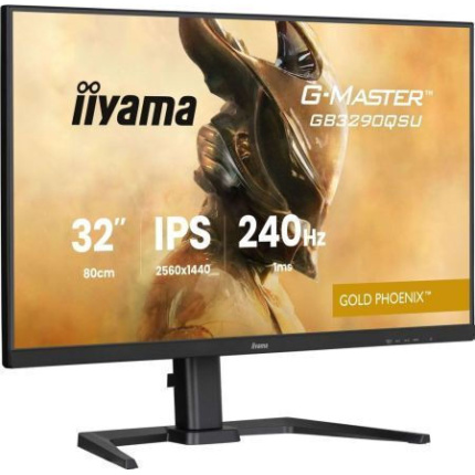 Iiyama G-Master GB3290QSU-B1 IPS Gaming Monitor 31.5" QHD 2560x1440 240Hz <span style="color: white; visibility:visible;">4948570124510</span>