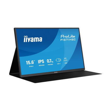Iiyama ProLite IPS Φορητό Monitor 15.6" FHD 1920x1080 με Χρόνο Απόκρισης 3ms GTG <span style="color: white; visibility:visible;">4948570126309</span>