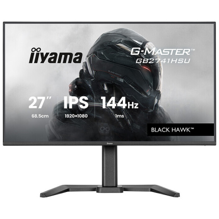 Iiyama G-Master Black Hawk IPS Monitor 27" FHD 1920x1080 144Hz <span style="color: white; visibility:visible;">4948570126347</span>