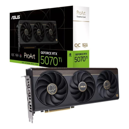 Asus GeForce RTX 5070 Ti 16GB GDDR7 ProArt OC Edition Κάρτα Γραφικών 90YV0NR0-M0NA00 <span style="color: white; visibility:visible;">4711636226998</span>