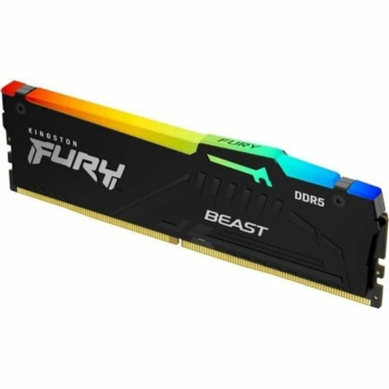 Kingston FURY Beast RGB DDR5 με Module 1x16GB και Ταχύτητα 6000 για Desktop KF560C30BBEA-16 <span style="color: white; visibility:visible;">0740617342956</span>