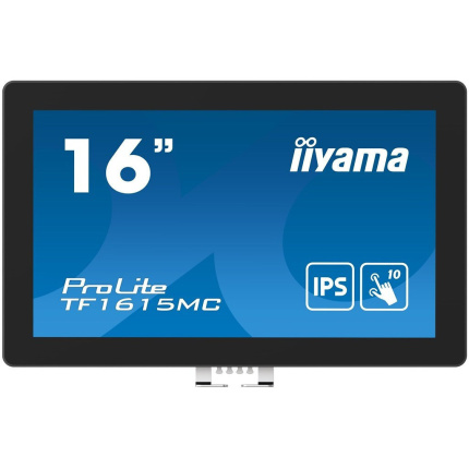 Iiyama Prolite TF1615MC-B1 IPS Touch Φορητό Monitor 15.6" FHD 1920x1080 με Χρόνο Απόκρισης 25ms GTG <span style="color: white; visibility:visible;">4948570121793</span>