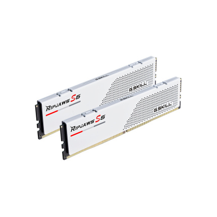 G.Skill Ripjaws S5 DDR5 32GB RAM με 2x16GB Modules και Ταχύτητα 5600 για Desktop F5-5600J3636C16GX2-RS5W <span style="color: white; visibility:visible;">4713294230805</span>