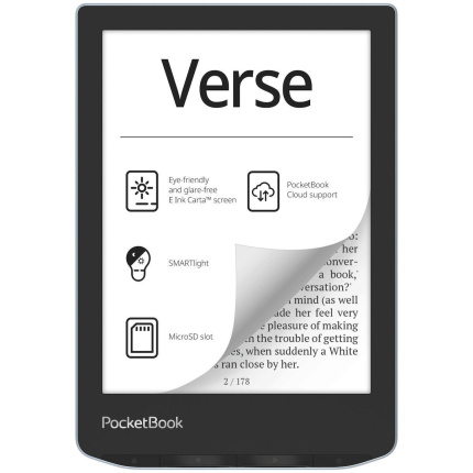Pocketbook Verse με Οθόνη Αφής 6" (8GB) Μπλε <span style="color: white; visibility:visible;">7640152097058</span>