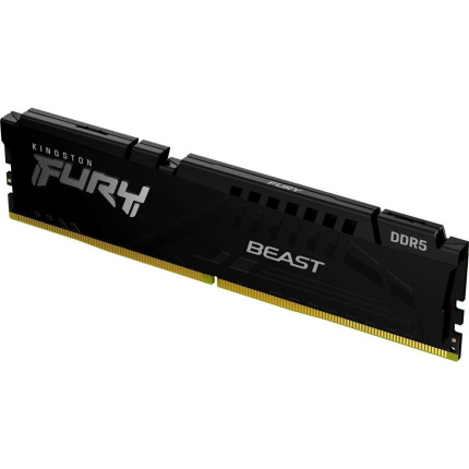 Kingston Fury Beast DDR5 με Module 1x16GB και Ταχύτητα 5600 για Desktop KF556C36BBE-16 <span style="color: white; visibility:visible;">0740617330809</span>