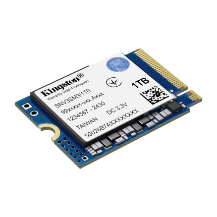 Kingston NV3 SSD 1TB M.2 NVMe PCI Express 4.0 <span style="color: white; visibility:visible;">0740617349955</span>
