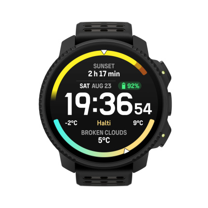 Suunto Vertical 2 48mm Αδιάβροχο Smartwatch με Παλμογράφο (All Black) <span style="color: white; visibility:visible;">6417084214171</span>