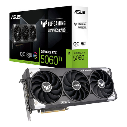 Asus GeForce RTX 5060 Ti 16GB GDDR7 TUF Gaming OC Κάρτα Γραφικών 90YV0MG0-M0NA00 <span style="color: white; visibility:visible;">4711387994382</span>