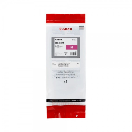 Canon PFI-321 Γνήσιο Μελάνι Εκτυπωτή InkJet Ματζέντα (6269C001) <span style="color: white; visibility:visible;">4549292222173</span>