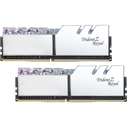 G.Skill Trident Z Royal DDR4 32GB RAM με 2x16GB Modules και Ταχύτητα 3200 για Desktop F4-3200C16D-32GTRS <span style="color: white; visibility:visible;">4713294221940</span>