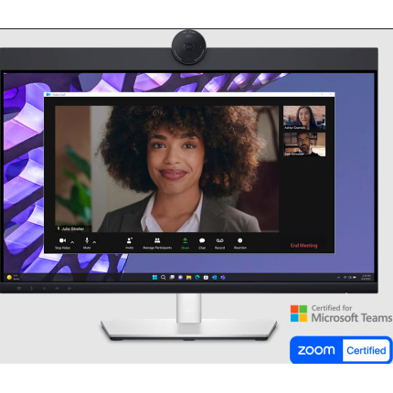 Dell P2424HEB Video Conferencing IPS Monitor 23.8" FHD 1920x1080 με Χρόνο Απόκρισης 8ms GTG <span style="color: white; visibility:visible;">5397184657041</span>