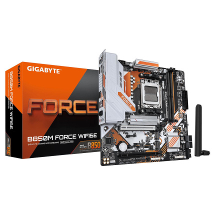 Gigabyte B850M FORCE WIFI6E Motherboard Micro ATX με AMD AM5 Socket <span style="color: white; visibility:visible;">4719331874308</span>