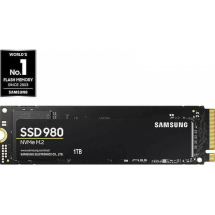 Samsung 980 SSD 1TB M.2 NVMe PCI Express 3.0 MZ-V8V1T0BW <span style="color: white; visibility:visible;">8806090572210</span>