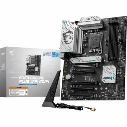 MSI B760 Gaming Plus Wifi Motherboard ATX με Intel 1700 Socket <span style="color: white; visibility:visible;">4711377247900</span>
