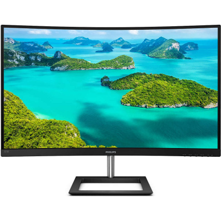 Philips E Line 325E1C VA Curved Monitor 31.5" QHD 2560x1440 με Χρόνο Απόκρισης 4ms GTG <span style="color: white; visibility:visible;">8712581758493</span>