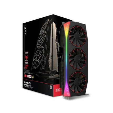 XFX Radeon RX 9070 XT 16GB GDDR6 Mercury OC Magnetic Air Edition RGB Κάρτα Γραφικών RX-97TMARGB9 <span style="color: white; visibility:visible;">0840191502590</span>