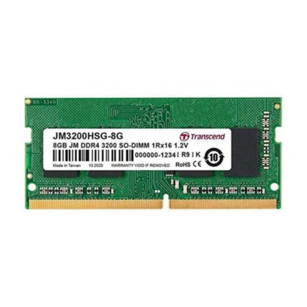 Transcend DDR4 με Module 1x8GB και Ταχύτητα 3200 για Laptop JM3200HSG-8G <span style="color: white; visibility:visible;">0760557849162</span>