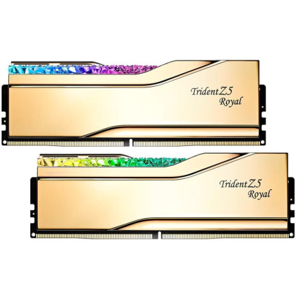 G.Skill Trident Z5 Royal DDR5 32GB RAM με Modules και Ταχύτητα 7200 για Desktop F5-7200J3445G16GX2-TR5G <span style="color: white; visibility:visible;">4713294236180</span>