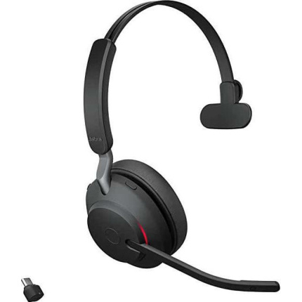 Jabra Evolve2 65 VOIP Headset Link380c UC Mono Black (26599-889-899) <span style="color: white; visibility:visible;">5706991023084</span>