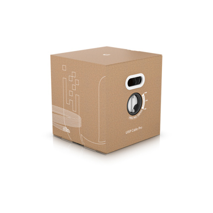 Ubiquiti F/FTP Cat.5e Καλώδιο Δικτύου Ethernet εξωτερικού χώρου χωρίς ακροδέκτες 305m Μαυρο(UISP-CABLE-PRO) <span style="color: black; visibility:visible;">0810010075819</span>