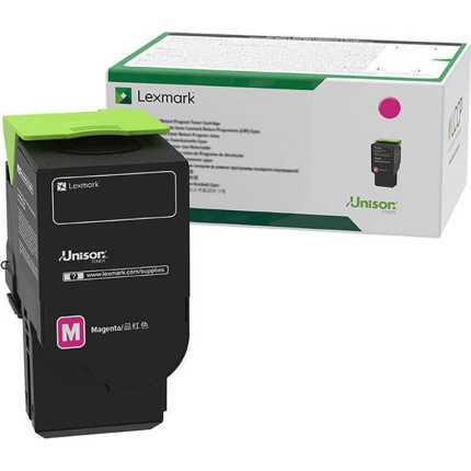 Lexmark C242XM0 Γνήσιο Toner Laser Εκτυπωτή Ματζέντα Return Program Extra High Yield 3500 Σελίδων <span style="color: white; visibility:visible;">0734646667500</span>