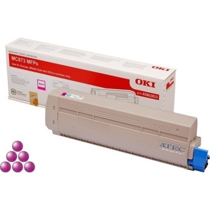 OKI 45862815 Γνήσιο Toner Laser Εκτυπωτή Ματζέντα High Capacity 10000 Σελίδων <span style="color: white; visibility:visible;">5031713064091</span>