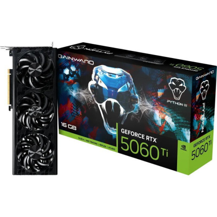 Gainward GeForce RTX 5060 Ti 16GB GDDR7 Python III Κάρτα Γραφικών <span style="color: white; visibility:visible;">4710562245202</span>