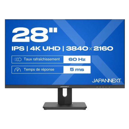Japannext IPS Monitor 28" 4K 3840x2160 με Χρόνο Απόκρισης 5ms GTG <span style="color: white; visibility:visible;">4589511188798</span>