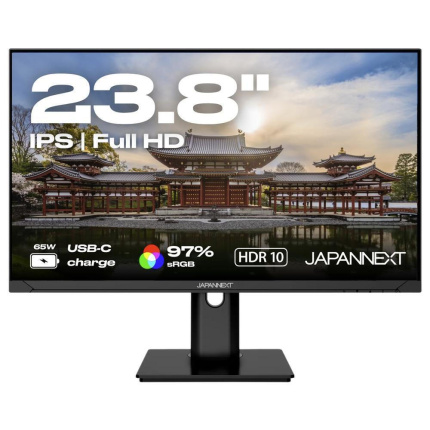 Japannext IPS HDR Monitor 23.8" FHD 1920x1080 με Χρόνο Απόκρισης 14ms GTG <span style="color: white; visibility:visible;">4589511163313</span>