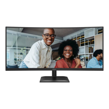 AOC CU34E4CV Ultrawide VA HDR Curved Monitor 34" QHD 3440x1440 με Χρόνο Απόκρισης 4ms GTG <span style="color: white; visibility:visible;">4038986112864</span>